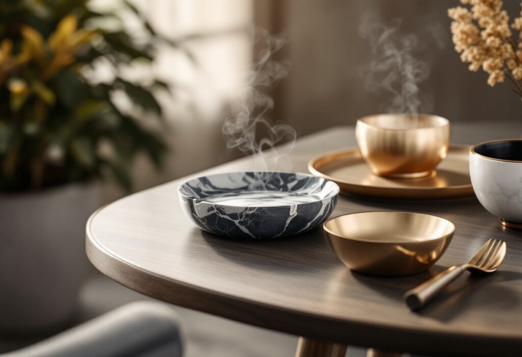 Cendriers design pour une ambiance chic et sophistiquée