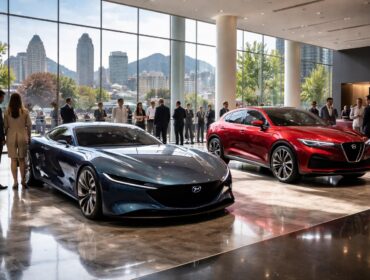 découvrez l'exposition de design automobile à montréal mettant en avant les concepts innovants mazda vision et alfa romeo tonale, alliant élégance et technologie de pointe.