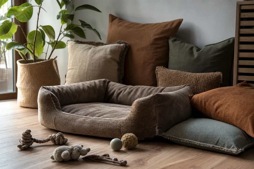 Confort et style : découvrez notre sélection de paniers et coussins pour chiens