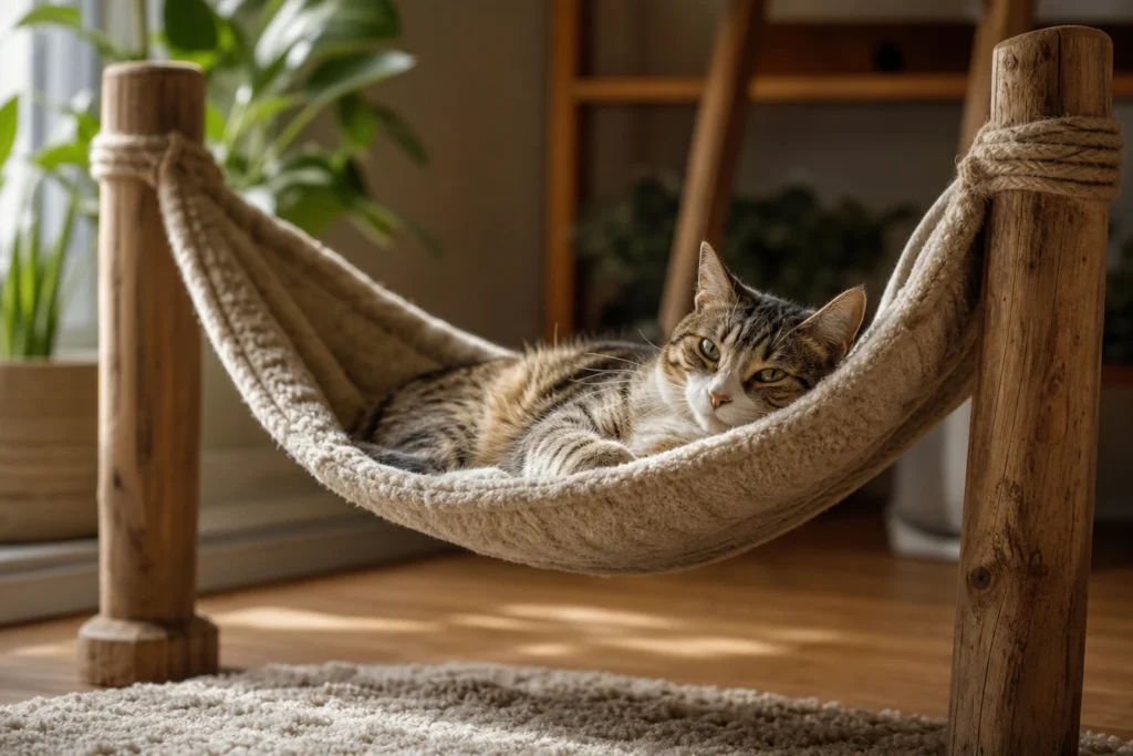 Quel hamac choisir pour le confort de votre chat ?