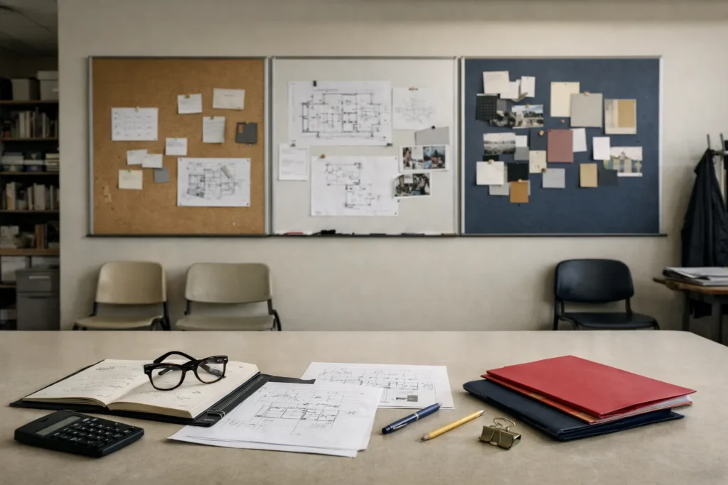 Une pièce se compose en trois plans, pas en trois couleurs