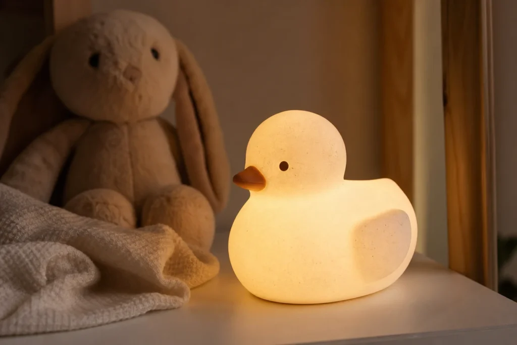 Veilleuse bébé : matière, luminosité, forme, tout savoir pour bien choisir